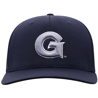 Men's Top of the World True Navy Georgetown Hoyas Reflex Flex Hat