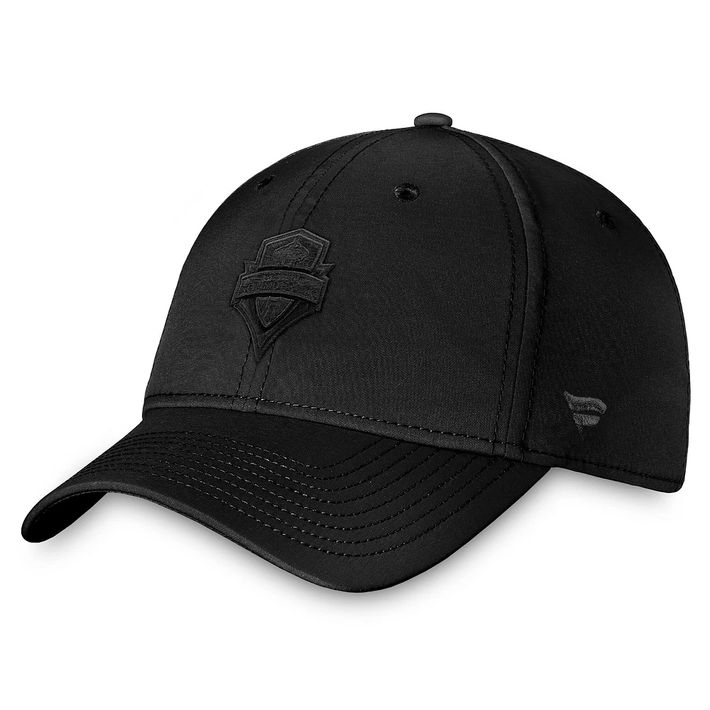 Men's Fanatics Black Seattle Sounders FC True Classic Flex Hat