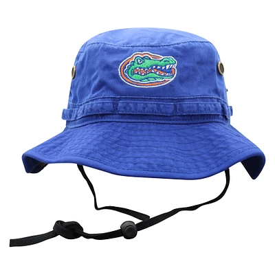 Men's Top of the World Royal Florida Gators Angler Washed Bucket Hat