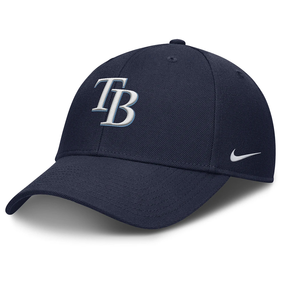 Men's Nike Navy Tampa Bay Rays Club Performance Adjustable Hat
