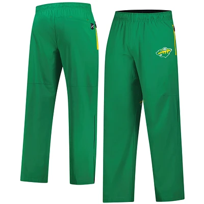 Men's Fanatics Green Minnesota Wild Authentic Pro Alternate Rink Pants