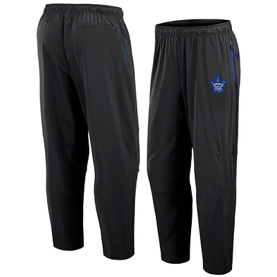 Men's Fanatics Black Toronto Maple Leafs Authentic Pro Alternate Rink Pants