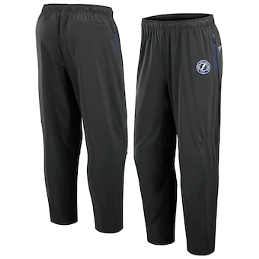 Men's Fanatics Black Tampa Bay Lightning Authentic Pro Alternate Rink Pants