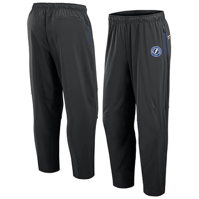 Men's Fanatics Black Tampa Bay Lightning Authentic Pro Alternate Rink Pants
