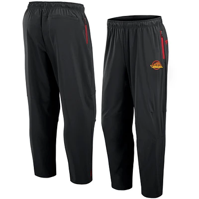 Men's Fanatics Black Vancouver Canucks Authentic Pro Alternate Rink Pants