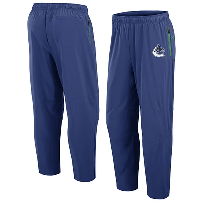 Men's Fanatics Blue Vancouver Canucks Authentic Pro Rink Pants