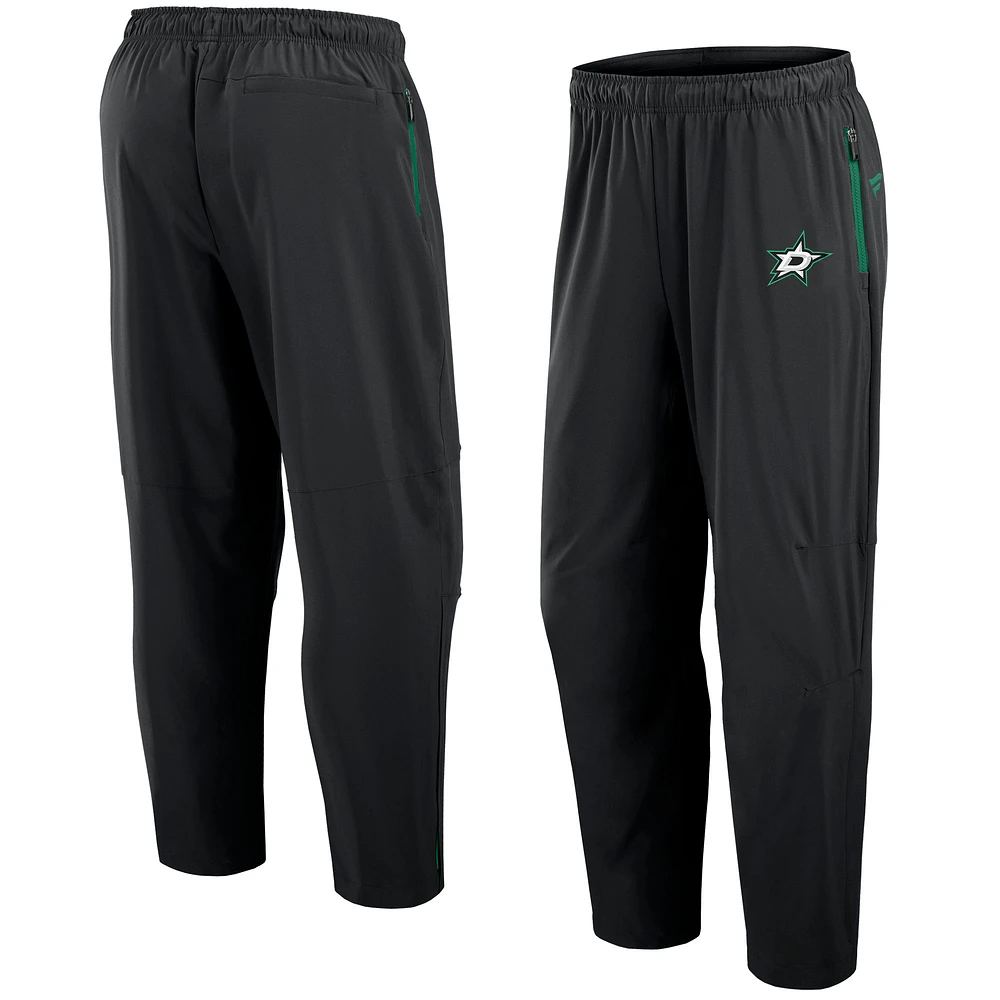 Men's Fanatics Black Dallas Stars Authentic Pro Rink Pants
