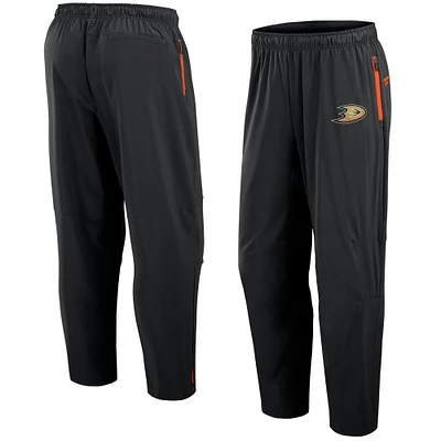 Men's Fanatics Black Anaheim Ducks Authentic Pro Rink Pants
