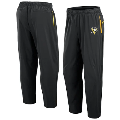 Men's Fanatics Black Pittsburgh Penguins Authentic Pro Rink Pants