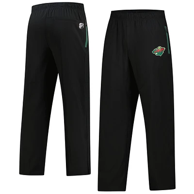 Men's Fanatics Black Minnesota Wild Authentic Pro Rink Pants