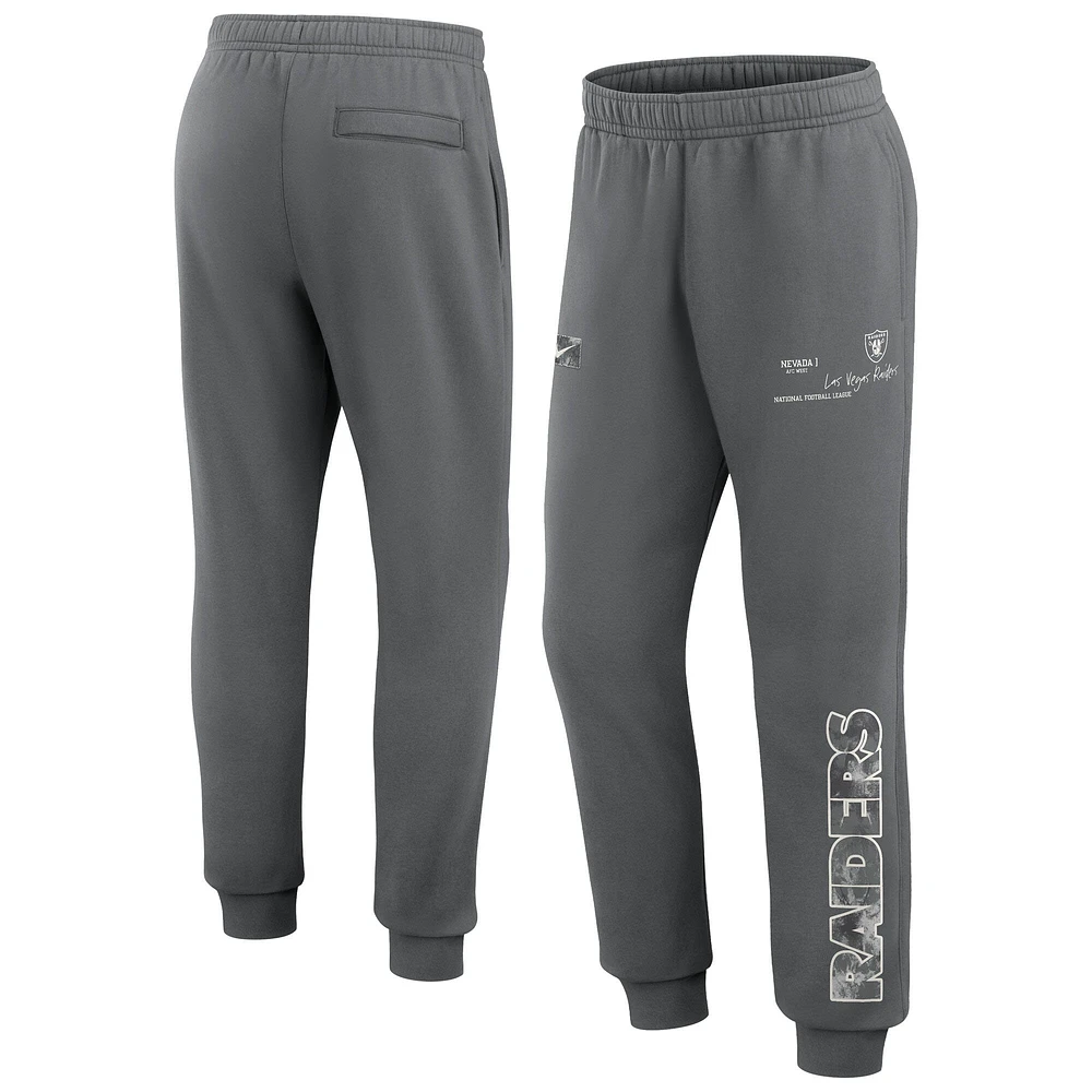 Men's Nike Gray Las Vegas Raiders Club Fleece Joggers