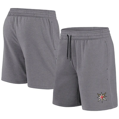 Fanatics Heather Gray Vegas Golden Knights Humble Training Shorts
