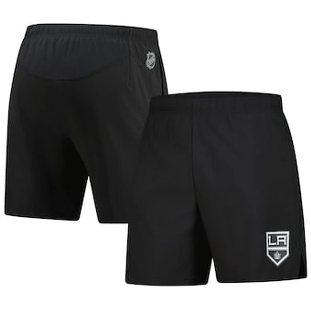 Men's Fanatics Black Los Angeles Kings Tech Training Shorts