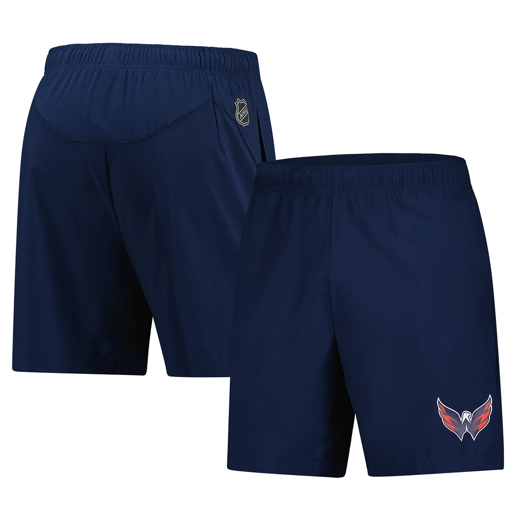 Men's Fanatics Navy Washington Capitals Tech Training Shorts