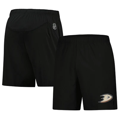 Men's Fanatics Black Anaheim Ducks Tech Training Shorts