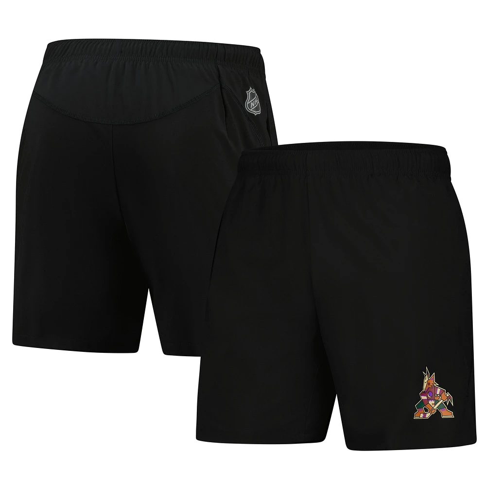 Men's Fanatics Black Arizona Coyotes Authentic Pro Performance Shorts