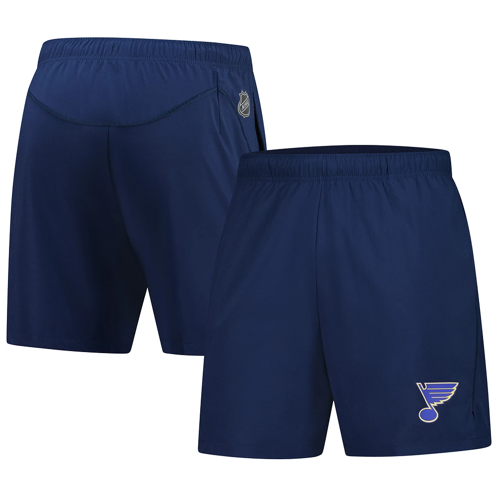 Men's Fanatics Navy St. Louis Blues Authentic Pro Performance Shorts