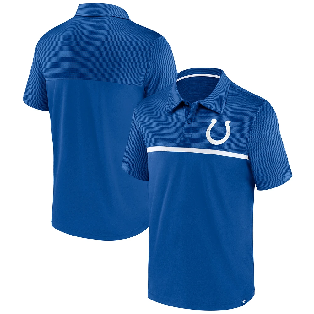 Men's Fanatics Royal Indianapolis Colts Fundamentals Polo