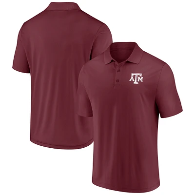 Men's Fanatics Maroon Texas A&M Aggies Team Polo