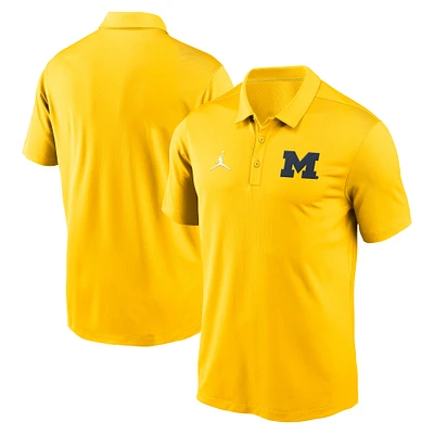 Men's Nike Maize Michigan Wolverines Franchise Polo