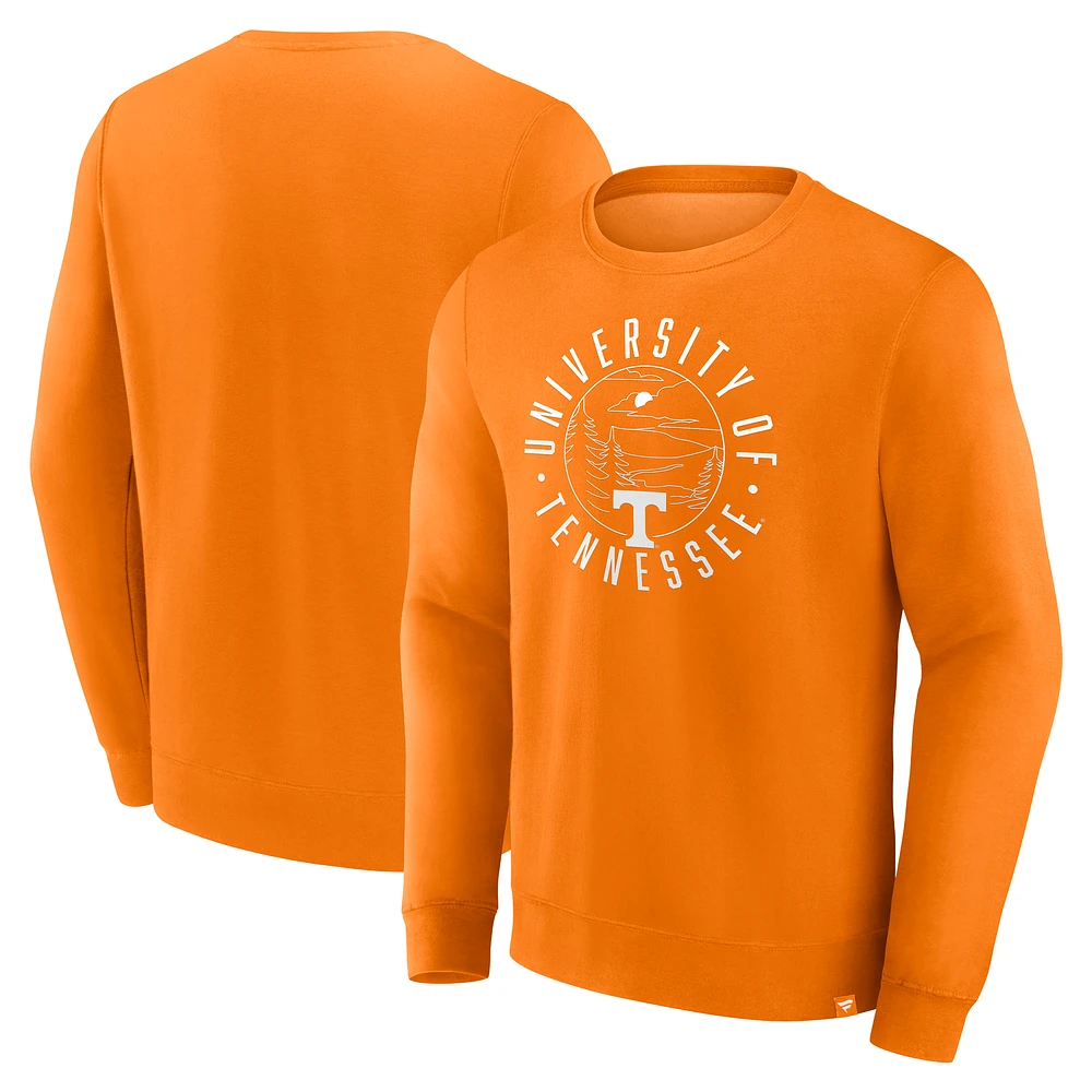 Men's Fanatics Tennessee Orange Volunteers Destination Pullover Sweatshirt