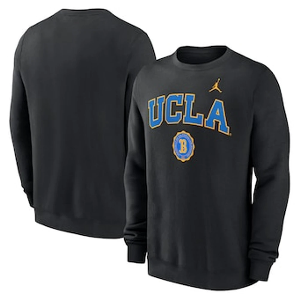 Men's Jordan Brand Black UCLA Bruins Legacy Classic Pullover Sweatshirt