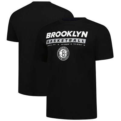 Men's Fanatics Black Brooklyn Nets Location Just Net T-Shirt