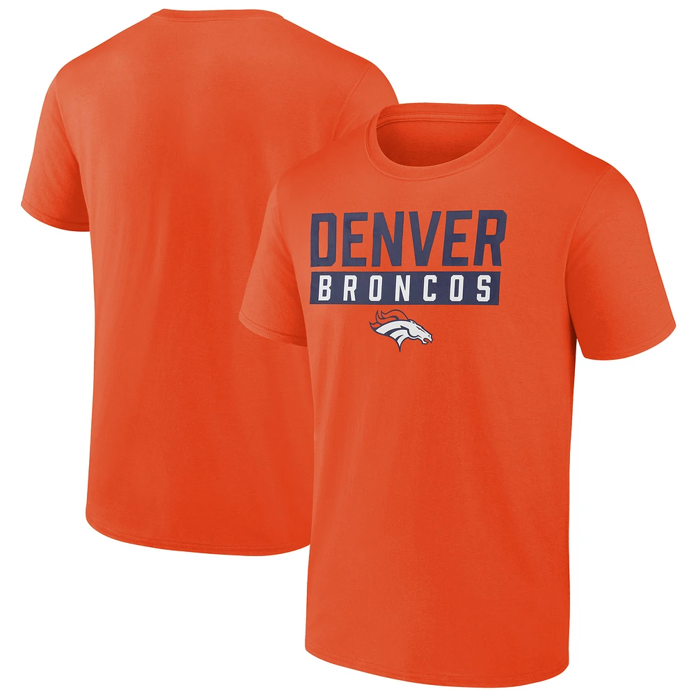 Men's Fanatics Orange Denver Broncos T-Shirt