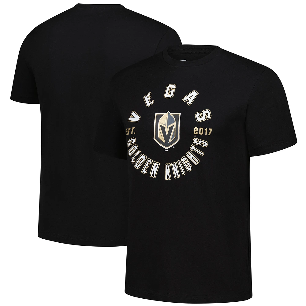 Men's Fanatics Black Vegas Golden Knights Serve T-Shirt