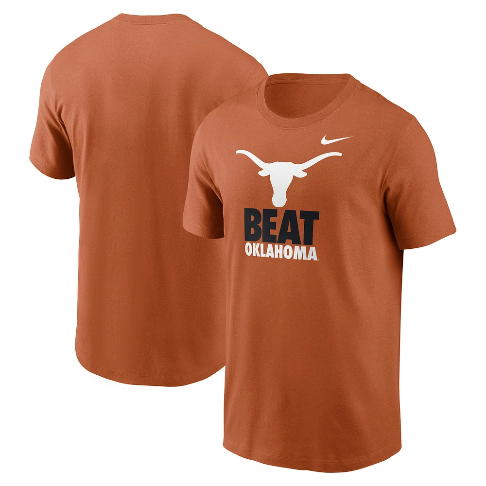 Men's Nike Texas Orange Longhorns Rivalry T-Shirt