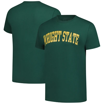 Men's Green Wright State Raiders Arched Wordmark T-Shirt