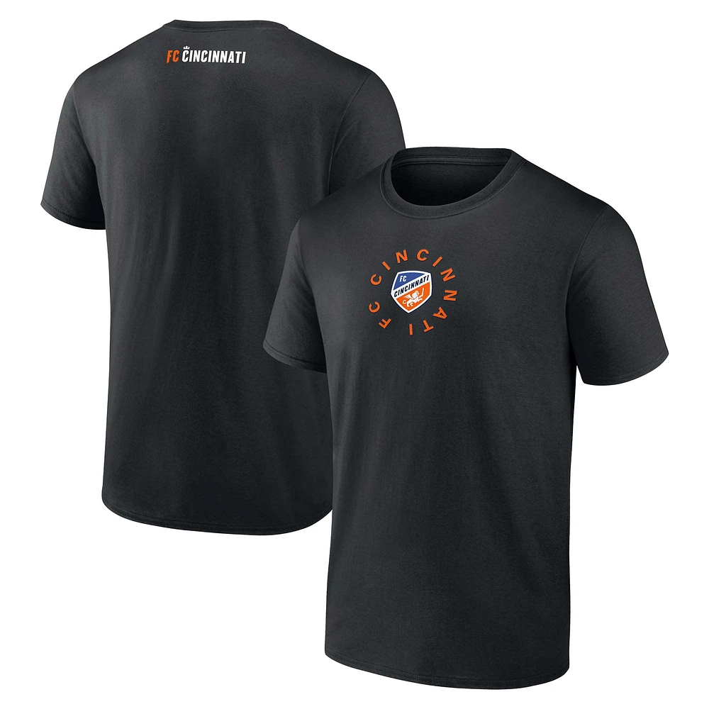 Men's Fanatics Black FC Cincinnati Foul Play T-Shirt