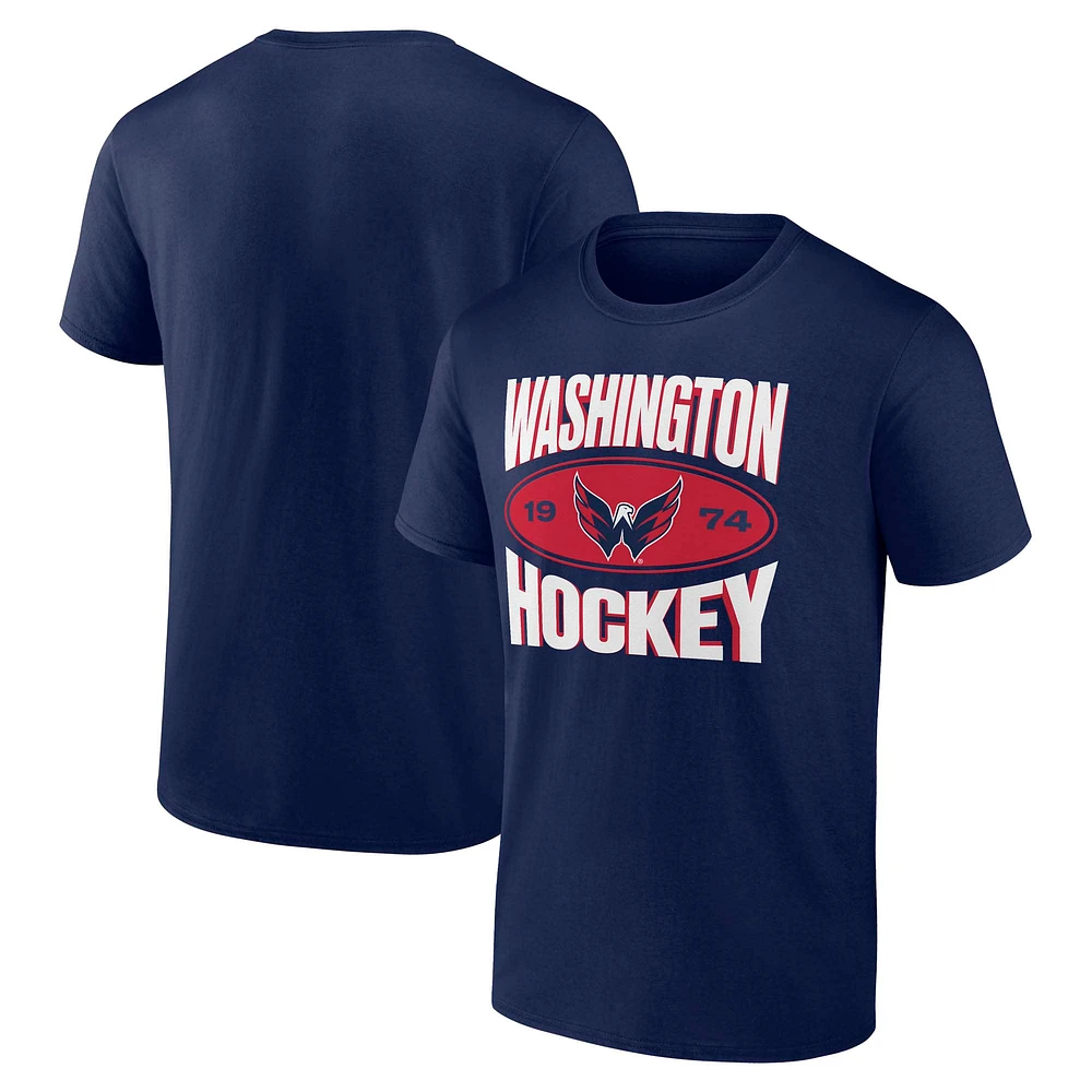 Men's Fanatics Navy Washington Capitals Team Pride T-Shirt