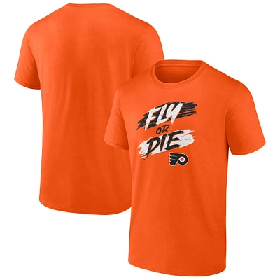 Men's Fanatics Orange Philadelphia Flyers Iconic T-Shirt