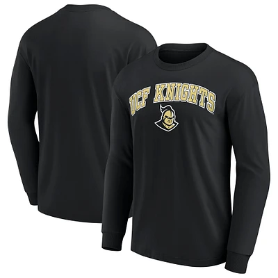 Men's Black UCF Knights Team Logo Long Sleeve T-Shirt