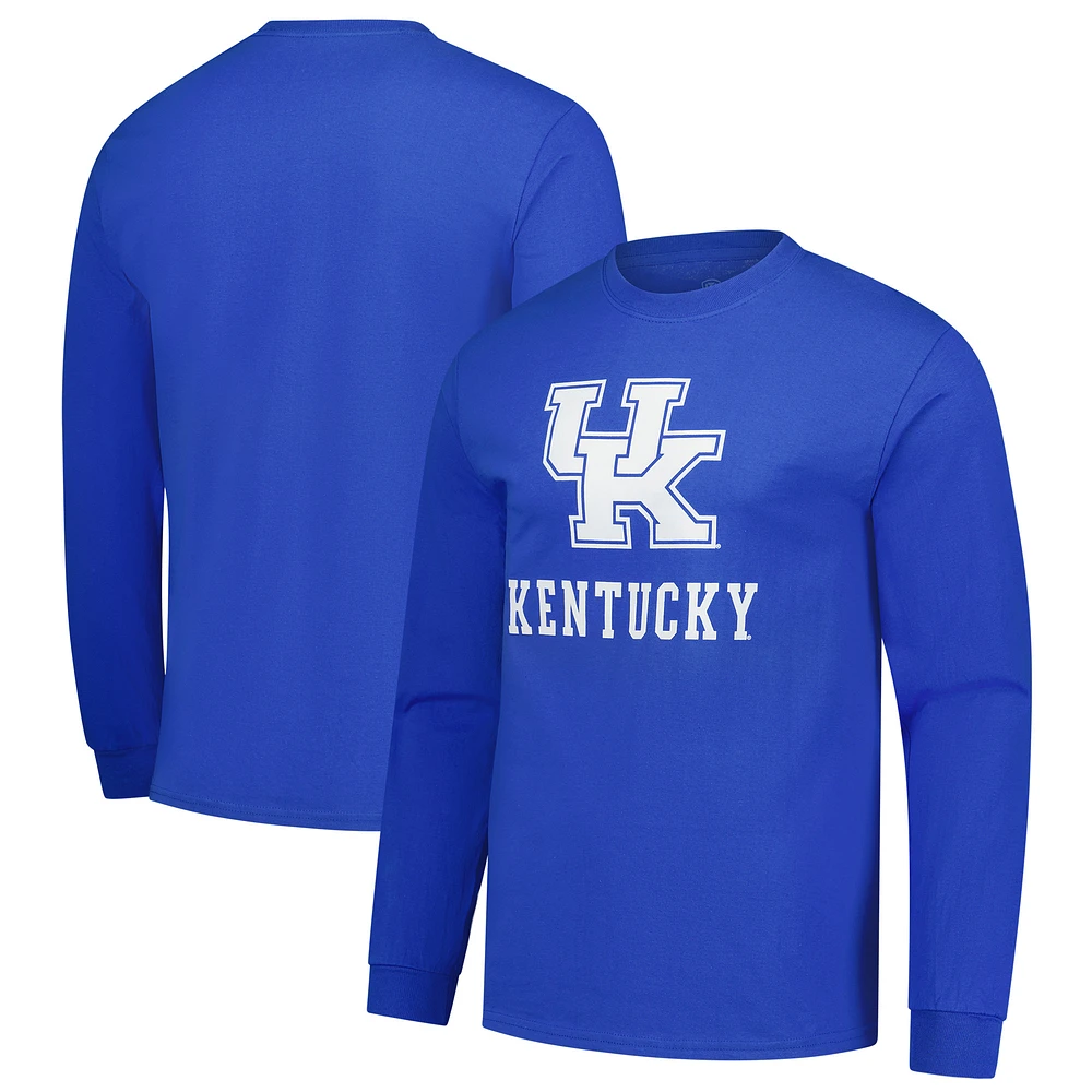Men's Royal Kentucky Wildcats Basic Long Sleeve T-Shirt