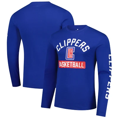 Men's Fanatics Royal LA Clippers Long Sleeve T-Shirt