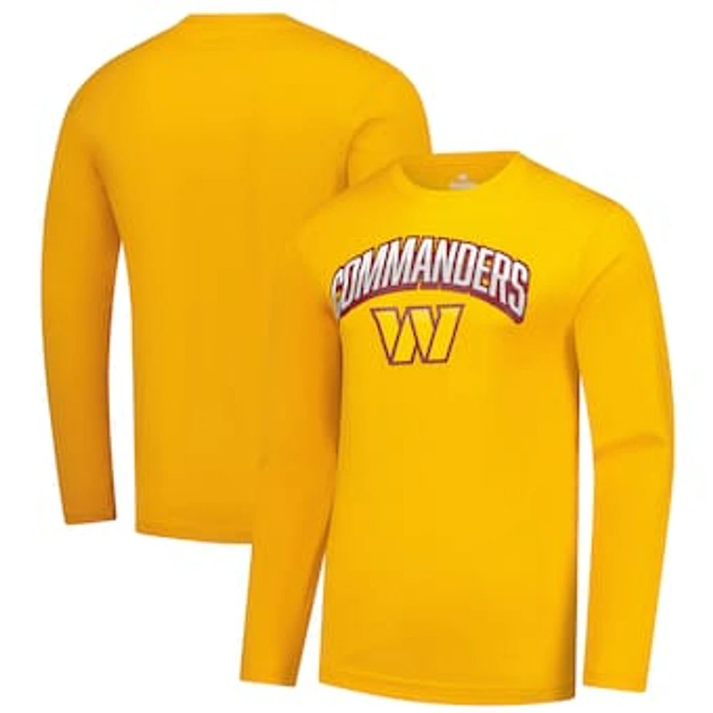 Men's Fanatics Gold Washington Commanders Long Sleeve T-Shirt