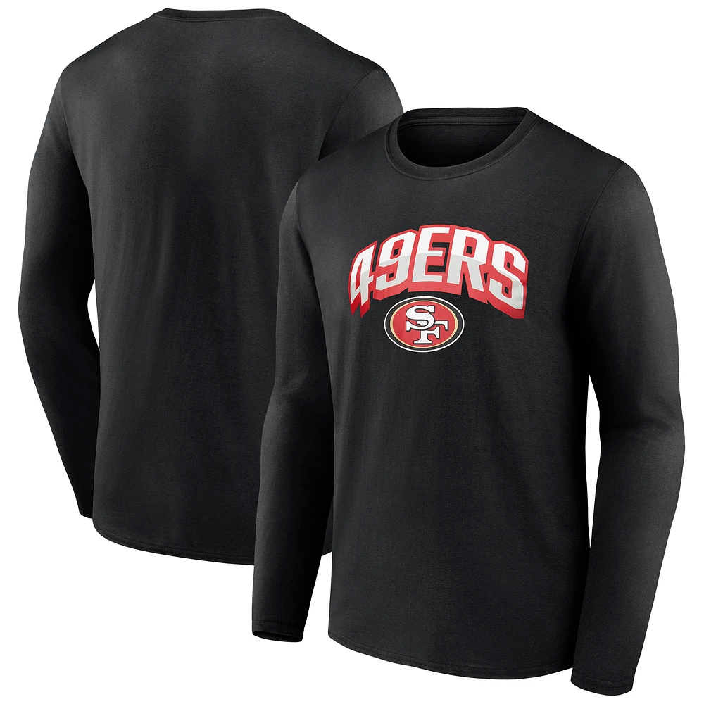 Men's Fanatics Black San Francisco 49ers Long Sleeve T-Shirt