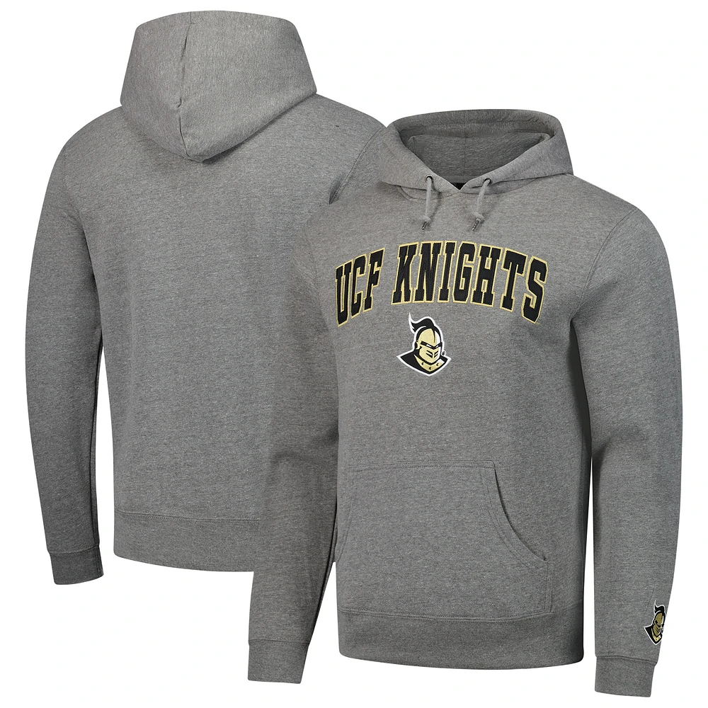 Men's Heather Charcoal UCF Knights Foundation Fleece Pullover Hoodie