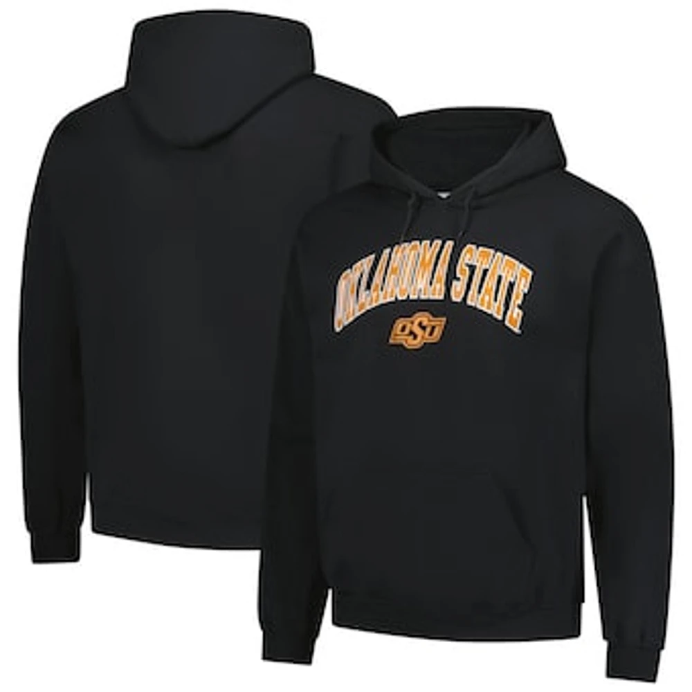 Men's Black Oklahoma State Cowboys Fleece Pullover Hoodie