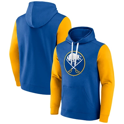 Men's Fanatics Royal Buffalo Sabres Team Pullover Hoodie