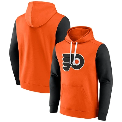 Men's Fanatics Orange Philadelphia Flyers Team Pullover Hoodie
