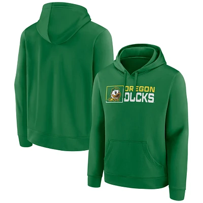 Men's Fanatics  Green Oregon Ducks Fleece Pullover Hoodie