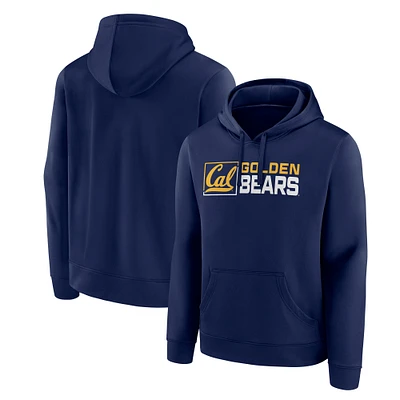 Men's Fanatics Navy Cal Bears Fleece Pullover Hoodie