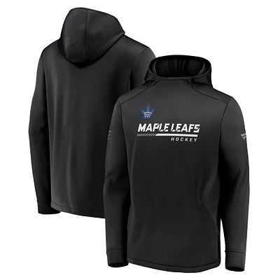 Men's Fanatics Black Toronto Maple Leafs Alternate Logo Pullover Hoodie