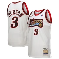 Men's Mitchell & Ness Allen Iverson White Philadelphia 76ers 2000 NBA All-Star Game Authentic Jersey