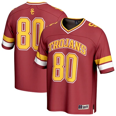 Youth GameDay Greats #80 Cardinal USC Trojans Lightweight Collegiate Football Fashion Jersey
