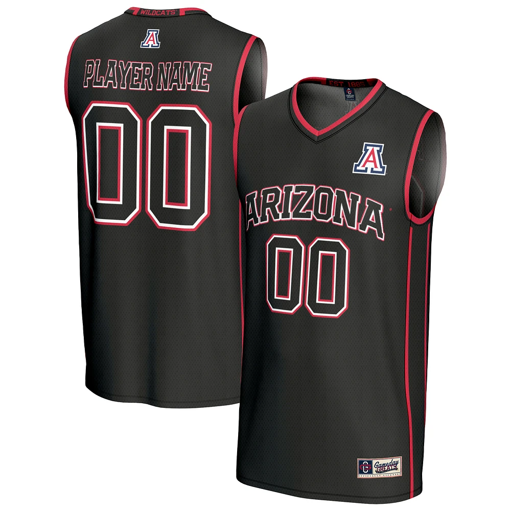 Youth GameDay Greats Black Arizona Wildcats Lightweight Collegiate Men's Basketball NIL Pick-A-Player Fashion Jersey