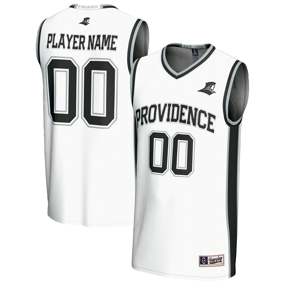 Youth GameDay Greats White Providence Friars Lightweight Collegiate Men's Basketball NIL Pick-A-Player Fashion Jersey